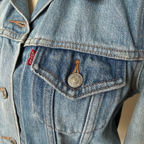 Levi's Patchwork Mixed Wash Denim Jacket - Picture 3 of 11